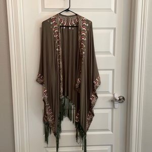 Fringe Kimono
